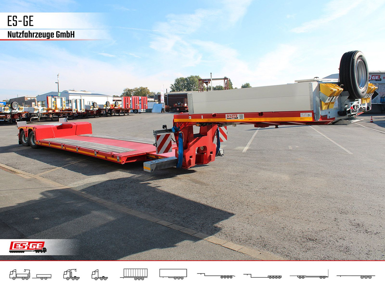 Faymonville MAX Trailer MAX510 Tiefbett 2x10 t - عربة مسطحة منخفضة نصف مقطورة: صور 3 Faymonville MAX Trailer MAX510 Tiefbett 2x10 t - عربة مسطحة منخفضة نصف مقطورة: صور 3