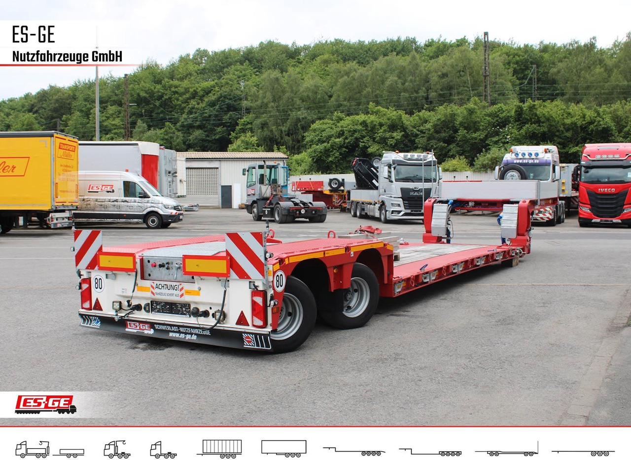 Faymonville MAX Trailer MAX510 Tiefbett 2x10 t - عربة مسطحة منخفضة نصف مقطورة: صور 4 Faymonville MAX Trailer MAX510 Tiefbett 2x10 t - عربة مسطحة منخفضة نصف مقطورة: صور 4