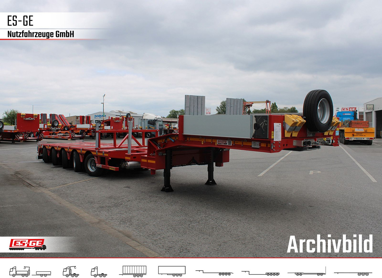 Faymonville Multimax Satteltieflader - hydr. gelenkt - عربة مسطحة منخفضة نصف مقطورة: صور 4 Faymonville Multimax Satteltieflader - hydr. gelenkt - عربة مسطحة منخفضة نصف مقطورة: صور 4