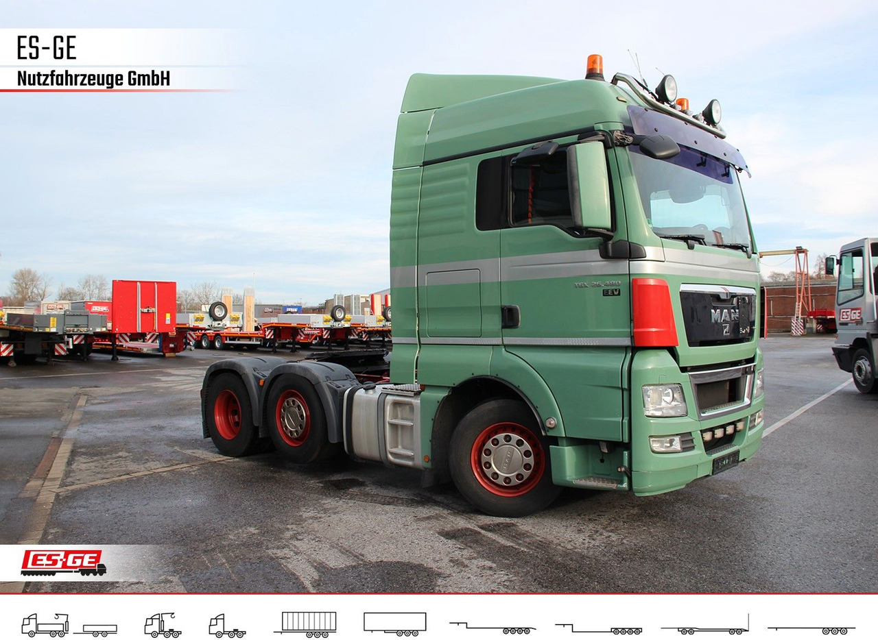 MAN TGX 26480 6x2/4 BLS - شاحنة جرار: صور 3 MAN TGX 26480 6x2/4 BLS - شاحنة جرار: صور 3