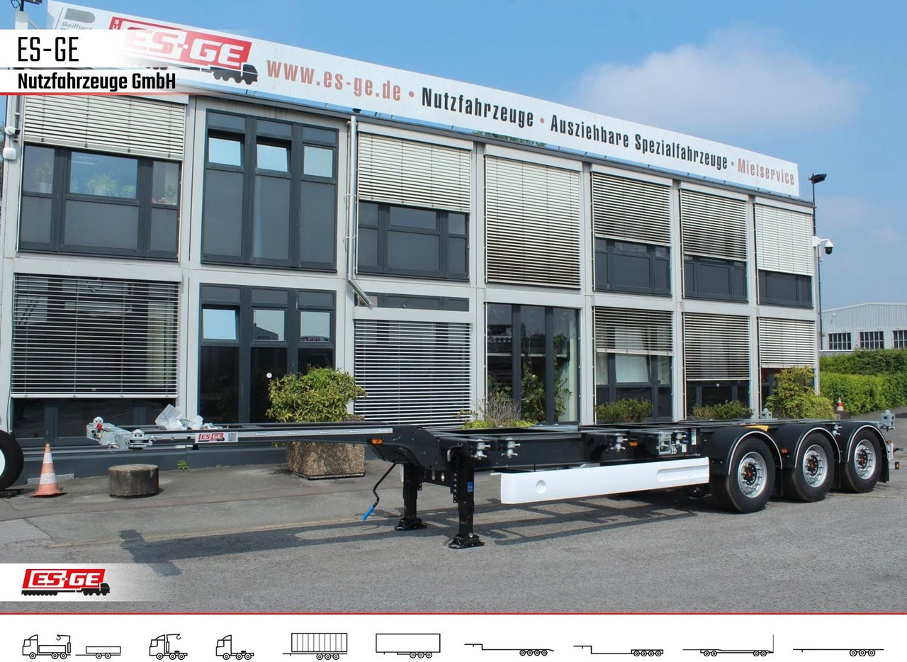 Wielton 3-Achs-Containerchassis - multifunktional - شاحنات الحاويات / جسم علوي قابل للتغيير نصف مقطورة: صور 2 Wielton 3-Achs-Containerchassis - multifunktional - شاحنات الحاويات / جسم علوي قابل للتغيير نصف مقطورة: صور 2