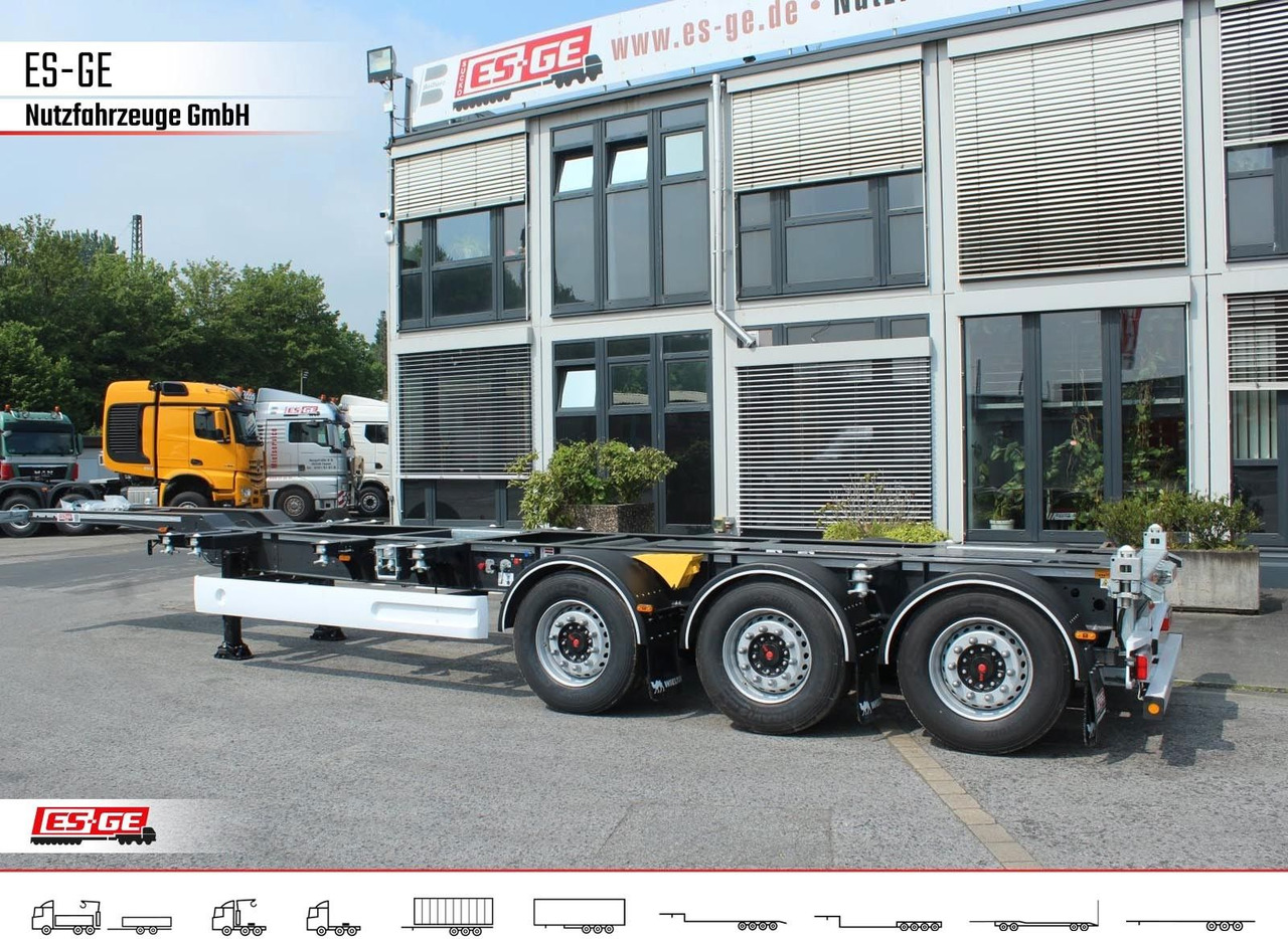 Wielton 3-Achs-Containerchassis - multifunktional - شاحنات الحاويات / جسم علوي قابل للتغيير نصف مقطورة: صور 1 Wielton 3-Achs-Containerchassis - multifunktional - شاحنات الحاويات / جسم علوي قابل للتغيير نصف مقطورة: صور 1