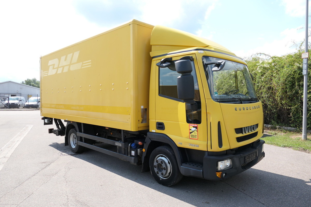 IVECO EuroCargo ML 75 E 16 P LBW LUFT AUTOMATIK COC EU - الشاحنات الصغيرة صندوق مغلق: صور 1 IVECO EuroCargo ML 75 E 16 P LBW LUFT AUTOMATIK COC EU - الشاحنات الصغيرة صندوق مغلق: صور 1