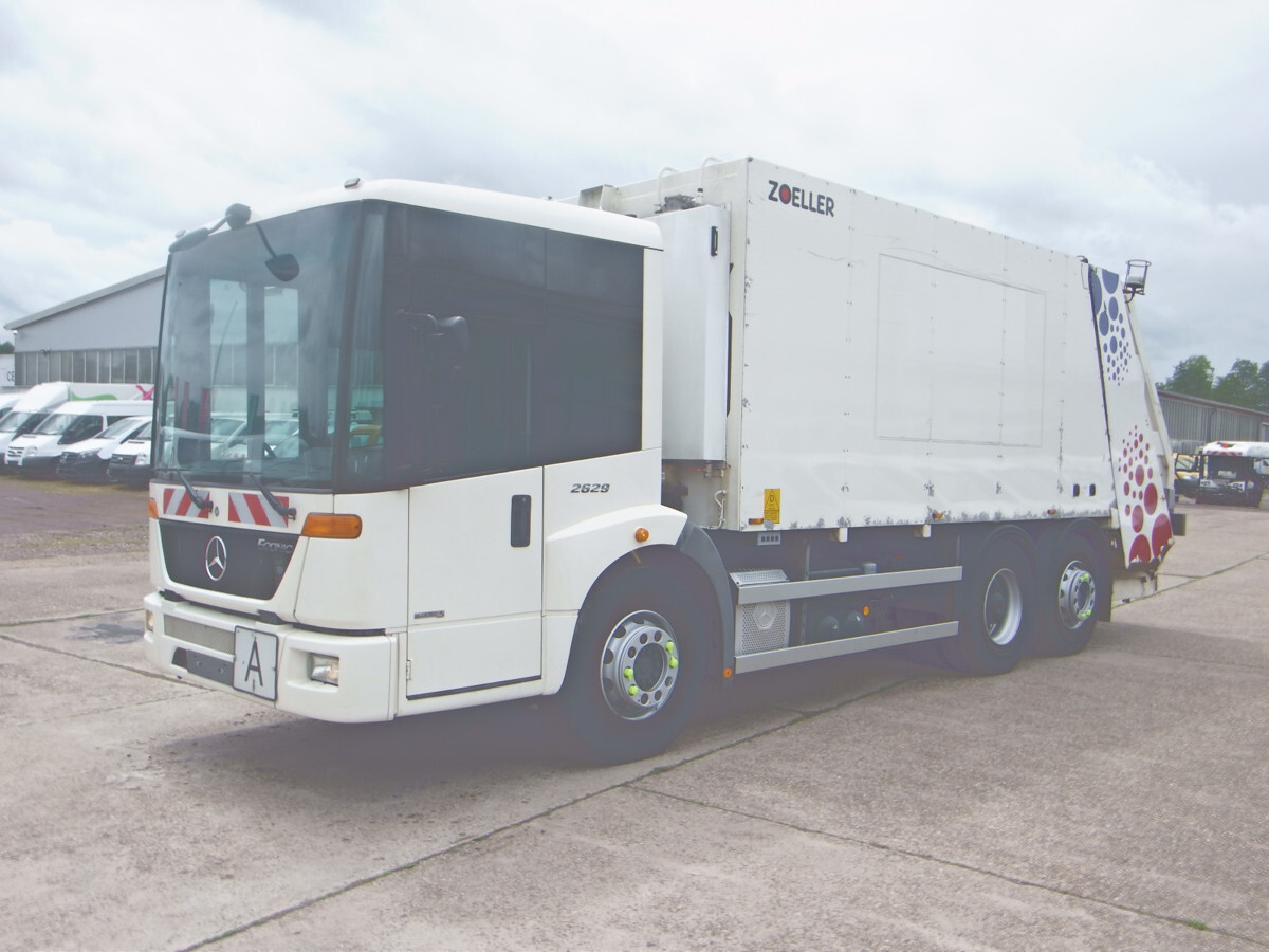 MERCEDES-BENZ 2629 Econic Zöller Medium XXL Pressplattenaufbau - شاحنة القمامة: صور 2 MERCEDES-BENZ 2629 Econic Zöller Medium XXL Pressplattenaufbau - شاحنة القمامة: صور 2