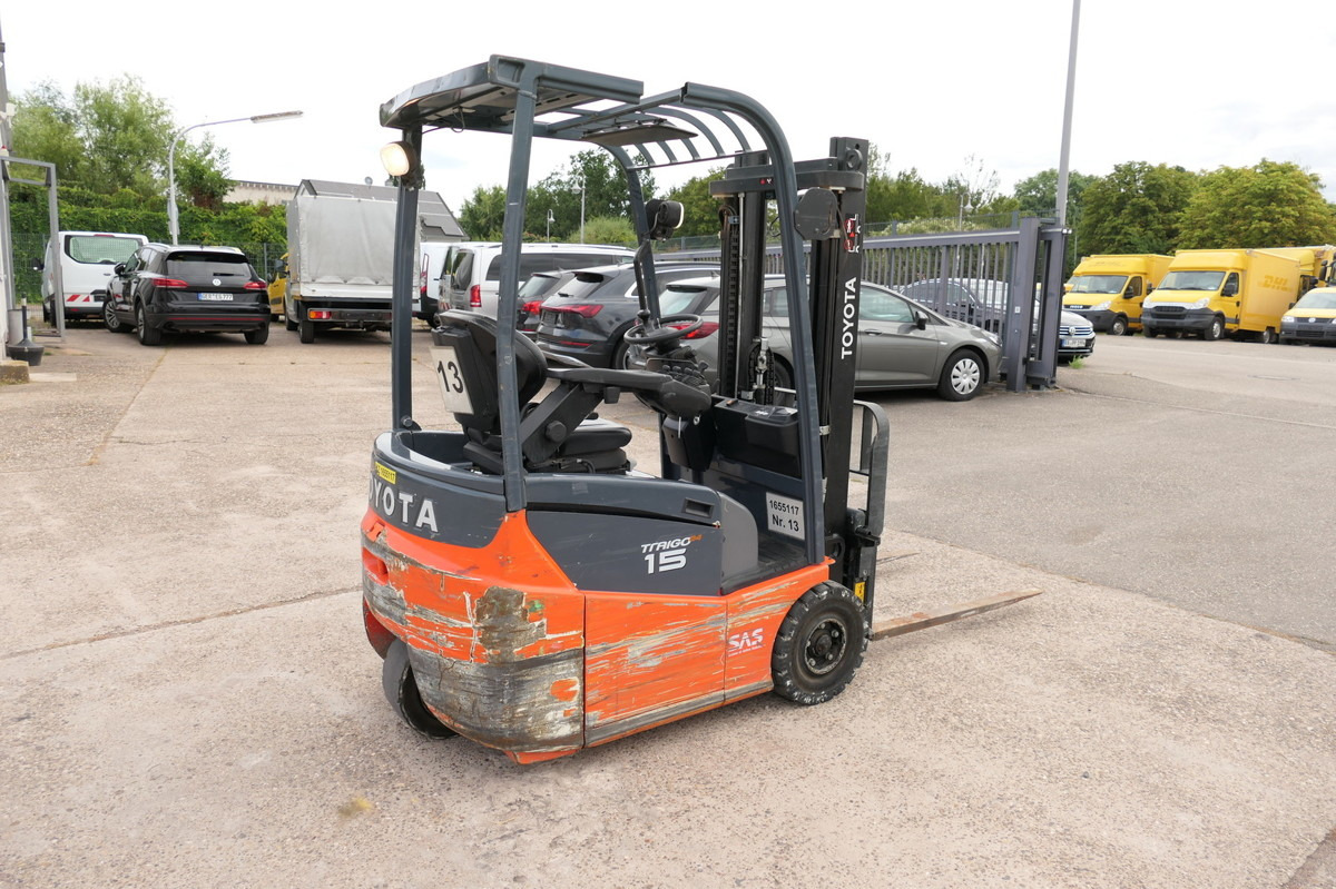 TOYOTA 7FBEST 15 Elektro Batterie 48/2021 3-Rad - رافعة شوكية كهربائية: صور 2 TOYOTA 7FBEST 15 Elektro Batterie 48/2021 3-Rad - رافعة شوكية كهربائية: صور 2