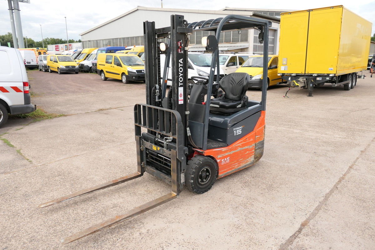 TOYOTA 7FBEST 15 Elektro Batterie 48/2021 3-Rad - رافعة شوكية كهربائية: صور 3 TOYOTA 7FBEST 15 Elektro Batterie 48/2021 3-Rad - رافعة شوكية كهربائية: صور 3