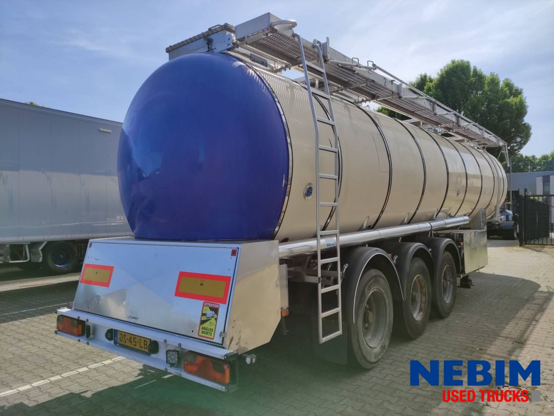 Feldbinder TSA 33.3 electric pump - 3 comp. 8.000 / 22.500 / 3.000 Ltr. - نصف مقطورة صهريج: صور 2 Feldbinder TSA 33.3 electric pump - 3 comp. 8.000 / 22.500 / 3.000 Ltr. - نصف مقطورة صهريج: صور 2