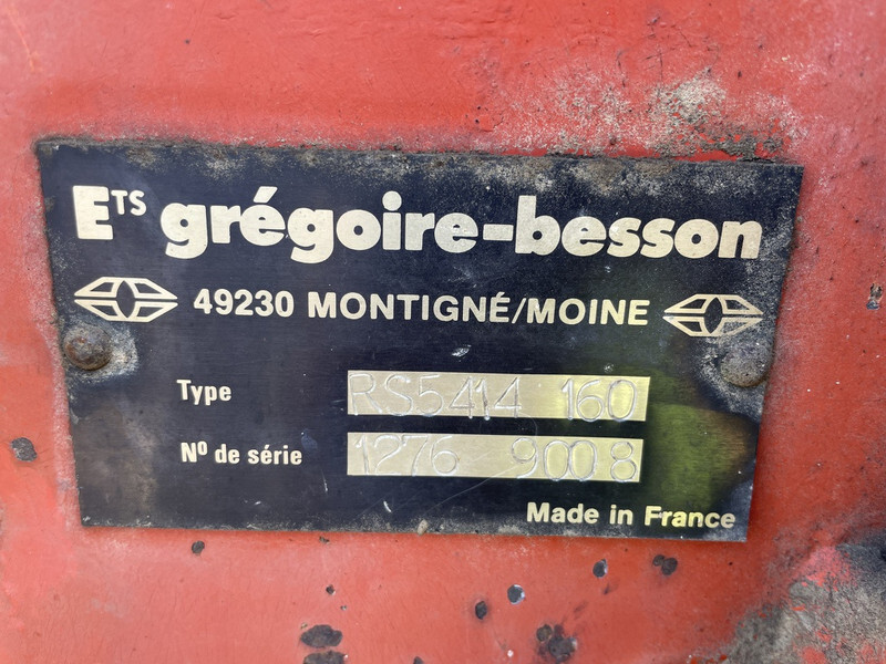 Gregoire Besson RS5414 160 - محراث: صور 5 Gregoire Besson RS5414 160 - محراث: صور 5