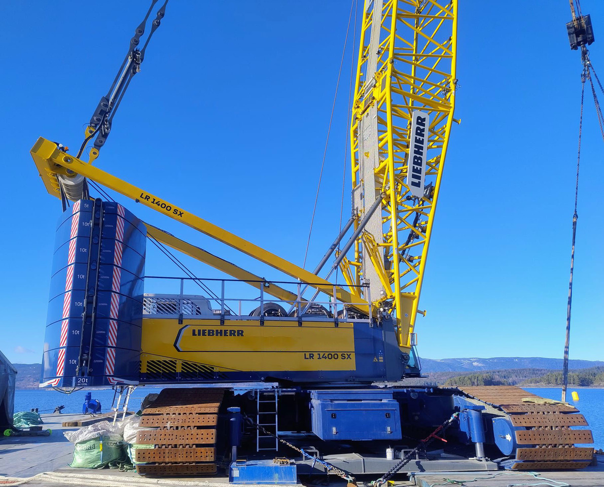 Liebherr LR 1400 SX - رافعة مجنزرة: صور 3 Liebherr LR 1400 SX - رافعة مجنزرة: صور 3