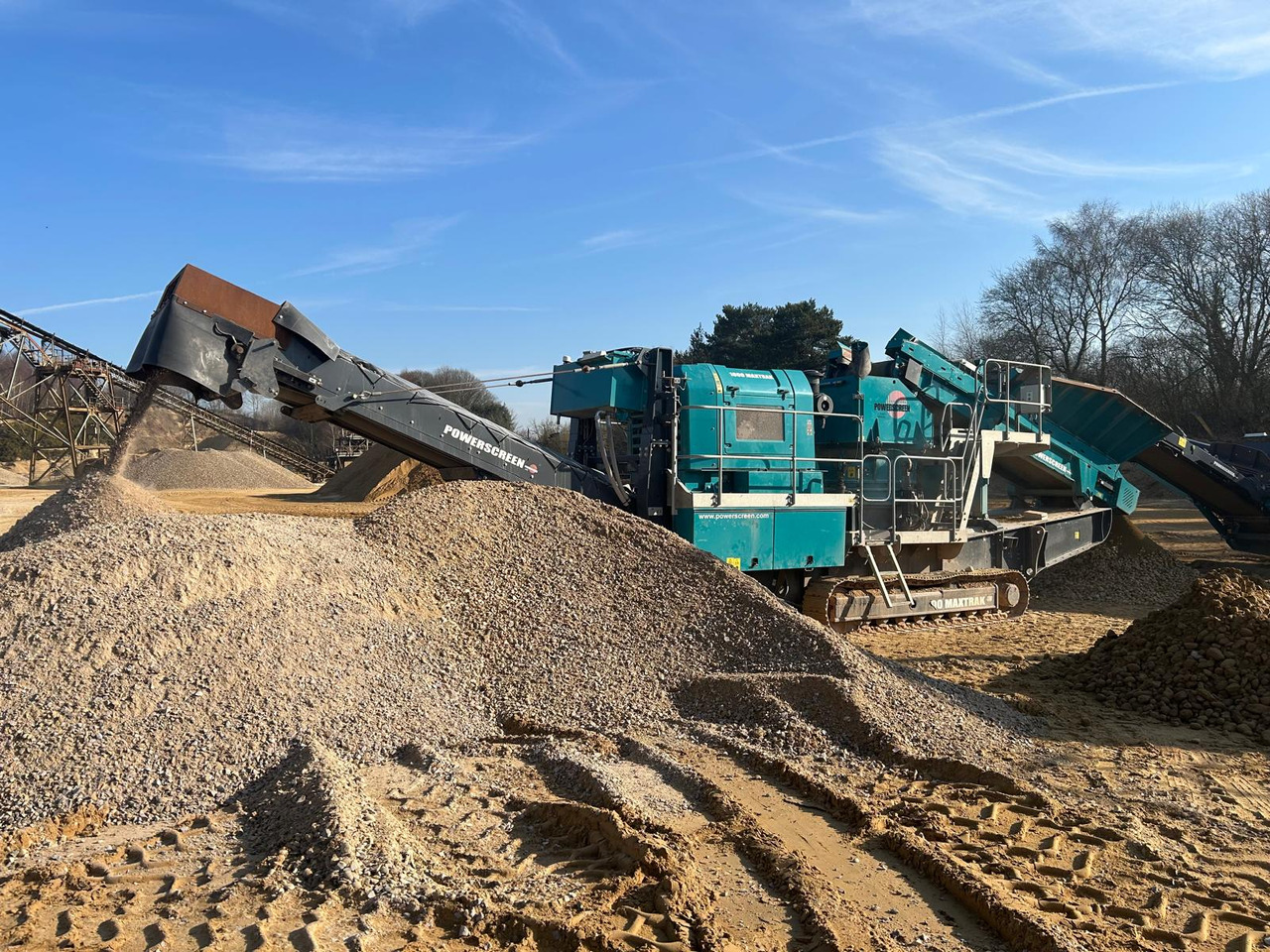 Powerscreen 1000 Maxtrak - كسارة مخرو: صور 4 Powerscreen 1000 Maxtrak - كسارة مخرو: صور 4