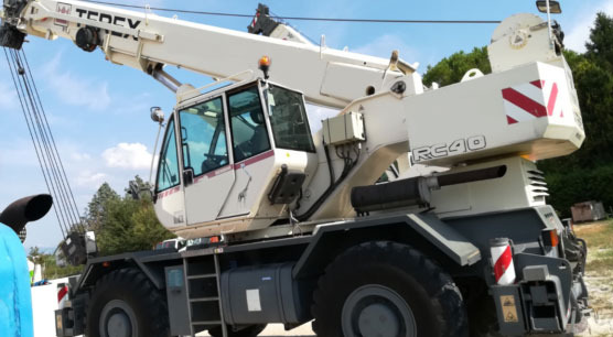 Terex RC40 - موبايل كرين: صور 1 Terex RC40 - موبايل كرين: صور 1