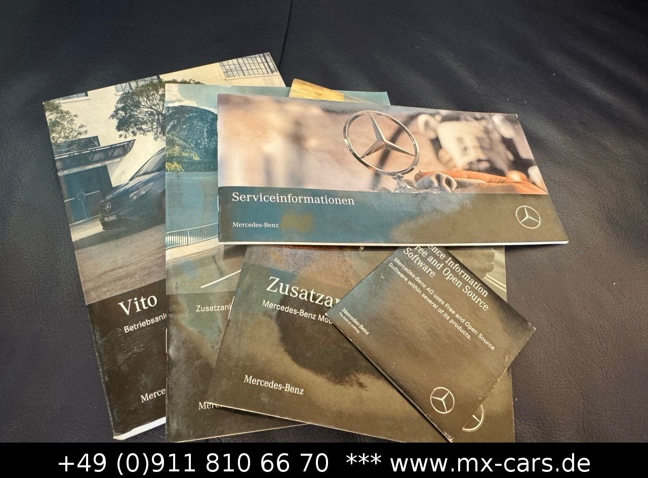 فان المدمجة Mercedes-Benz Vito 110 CDi lang Doka Mixto 6 Sitze Klima: صور 19