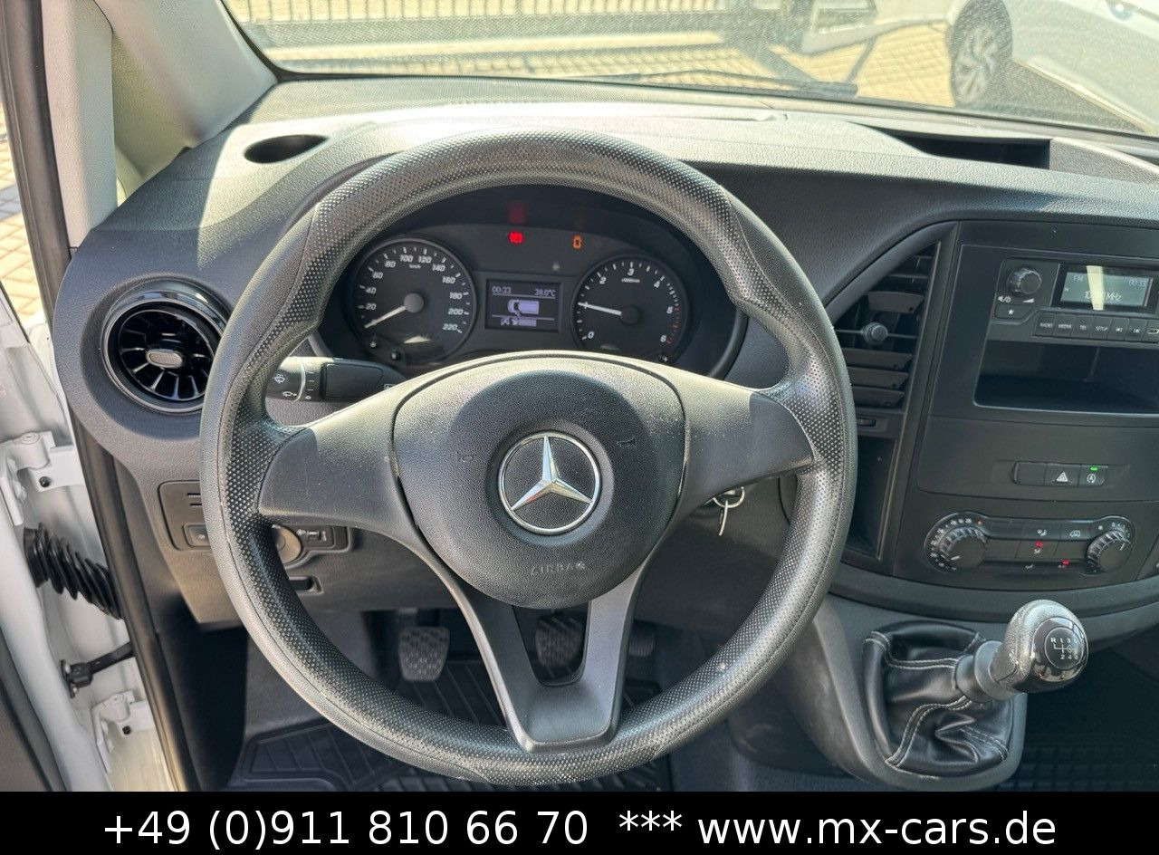 فان المدمجة Mercedes-Benz Vito 110 CDi lang Doka Mixto 6 Sitze Klima: صور 11