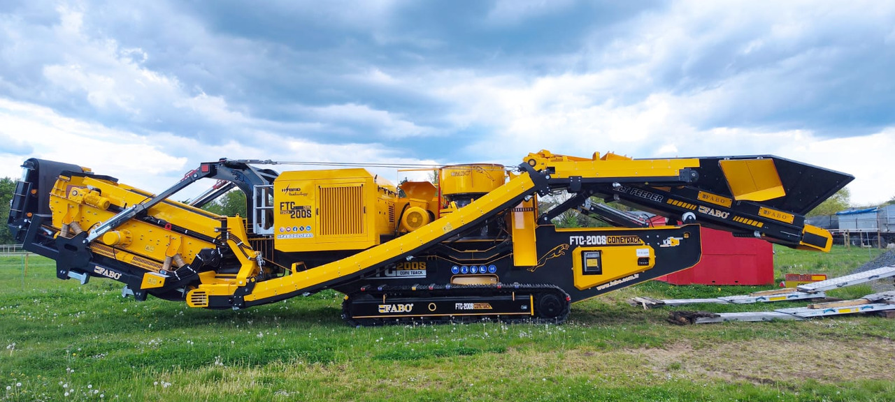 FABO FTC-200-S Mobile Cone Crusher With Screen - كسارة متحركه: صور 1 FABO FTC-200-S Mobile Cone Crusher With Screen - كسارة متحركه: صور 1