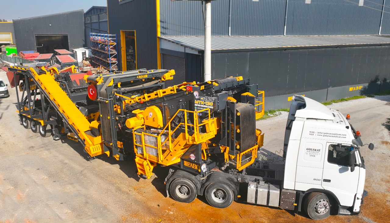 FABO MTK-130 MOBILE CRUSHING & SCREENING PLANT - كسارة متحركه: صور 1 FABO MTK-130 MOBILE CRUSHING & SCREENING PLANT - كسارة متحركه: صور 1
