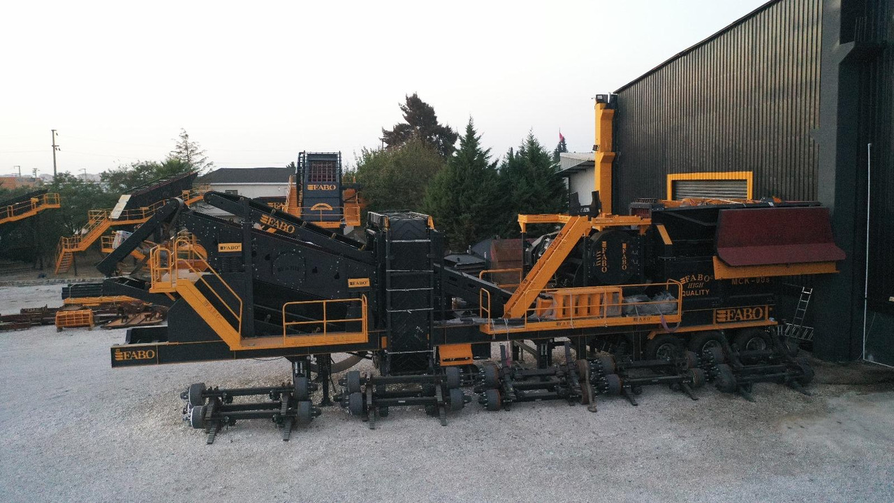 FABO Mining machinery - crushing plant - ماكينات التعدين: صور 2 FABO Mining machinery - crushing plant - ماكينات التعدين: صور 2