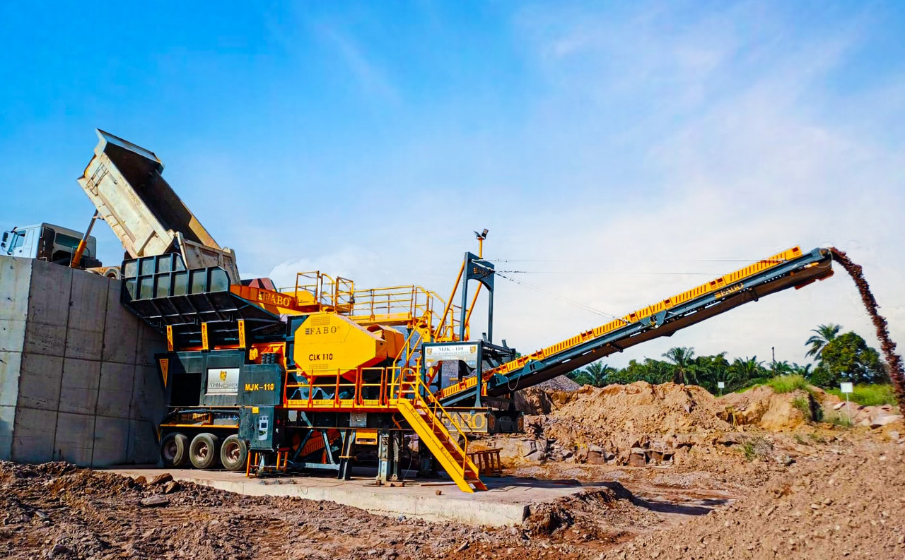 FABO Mobile crusher - كسارة متحركه: صور 1 FABO Mobile crusher - كسارة متحركه: صور 1
