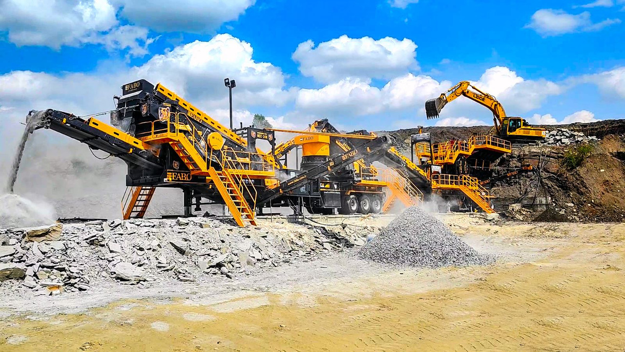 FABO Mobile crusher - كسارة متحركه: صور 1 FABO Mobile crusher - كسارة متحركه: صور 1