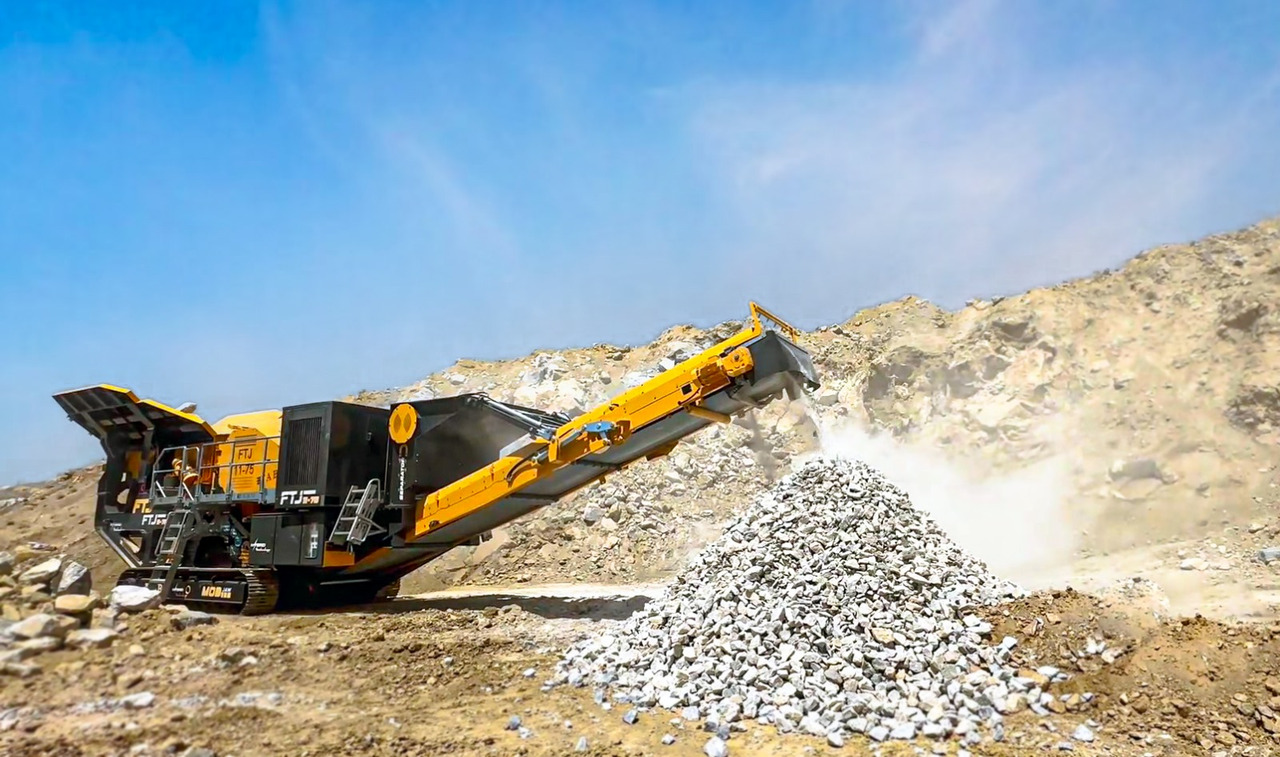 FABO Mobile crusher - كسارة متحركه: صور 1 FABO Mobile crusher - كسارة متحركه: صور 1