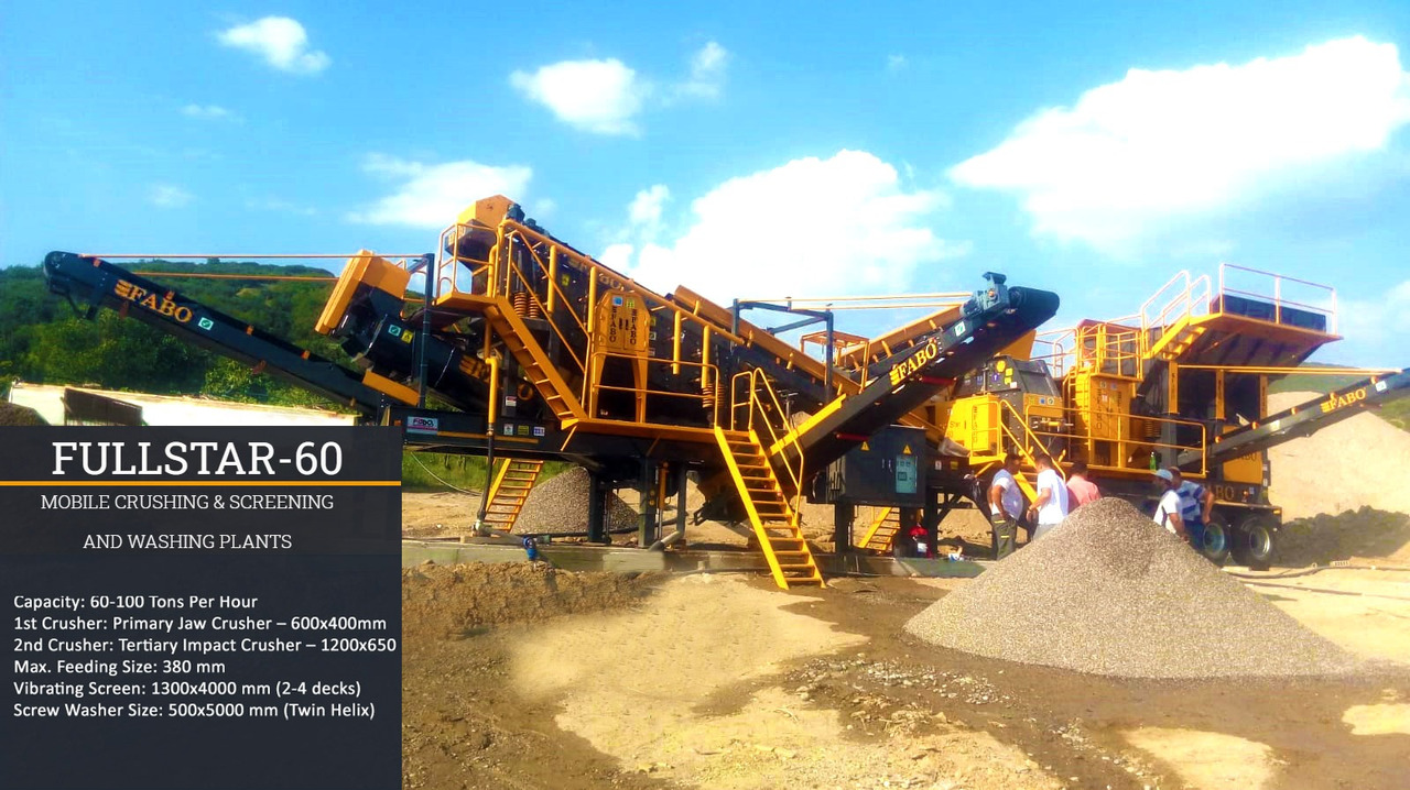 جديد كسارة متحركه FABO Mobile crusher: صور 19