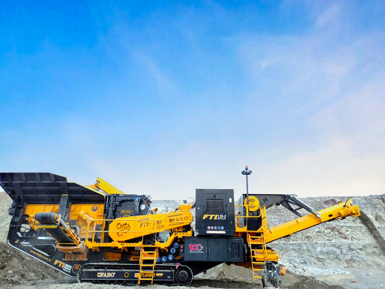 FABO Mobile crusher - كسارة متحركه: صور 3 FABO Mobile crusher - كسارة متحركه: صور 3