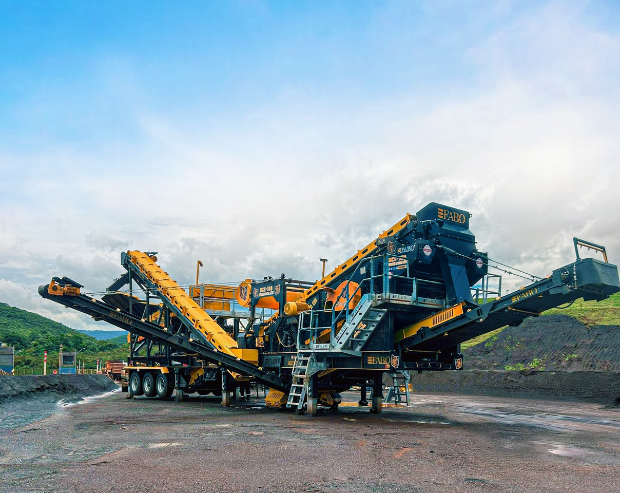 FABO Mobile crusher - كسارة متحركه: صور 5 FABO Mobile crusher - كسارة متحركه: صور 5