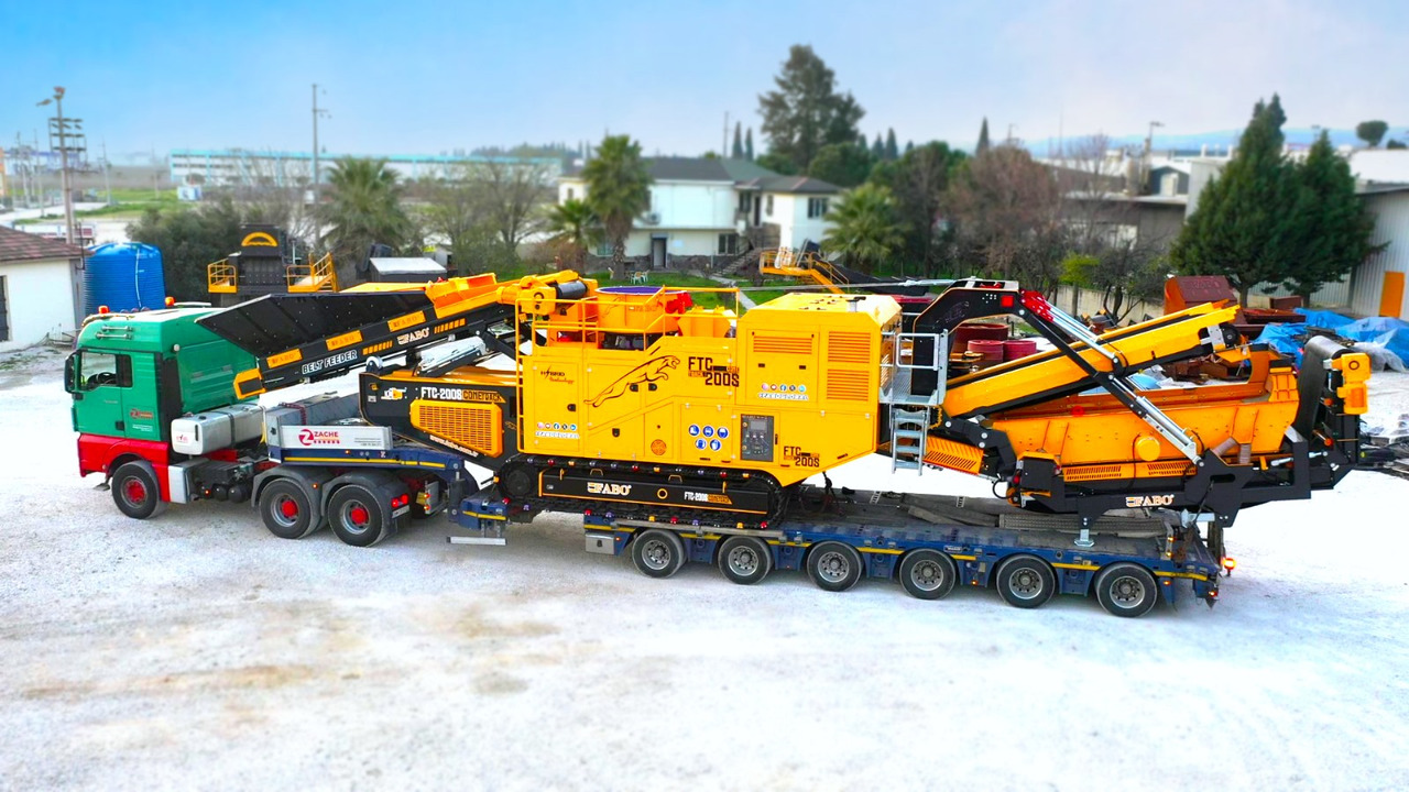 FABO Mobile crusher - كسارة متحركه: صور 2 FABO Mobile crusher - كسارة متحركه: صور 2