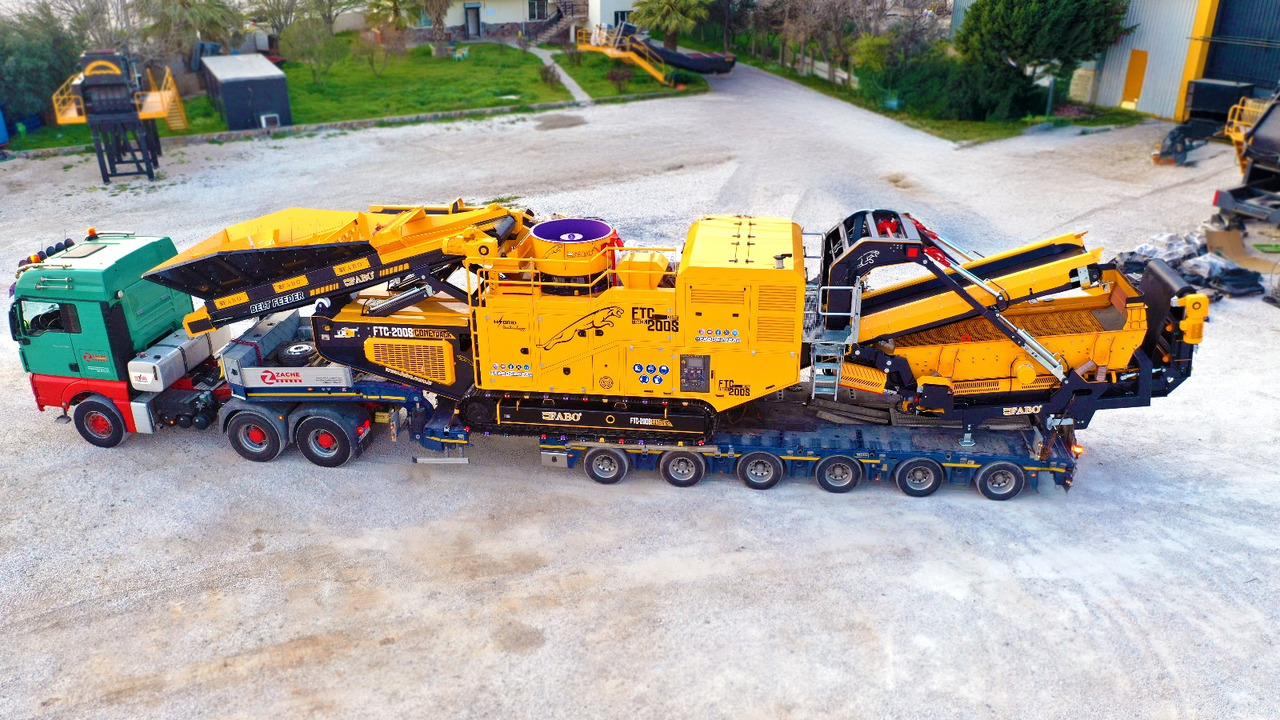 FABO Mobile crusher - كسارة متحركه: صور 1 FABO Mobile crusher - كسارة متحركه: صور 1