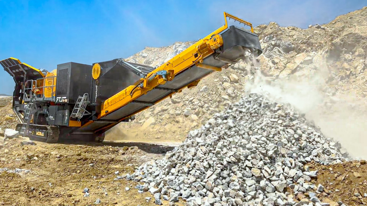 FABO Mobile crusher - كسارة متحركه: صور 4 FABO Mobile crusher - كسارة متحركه: صور 4