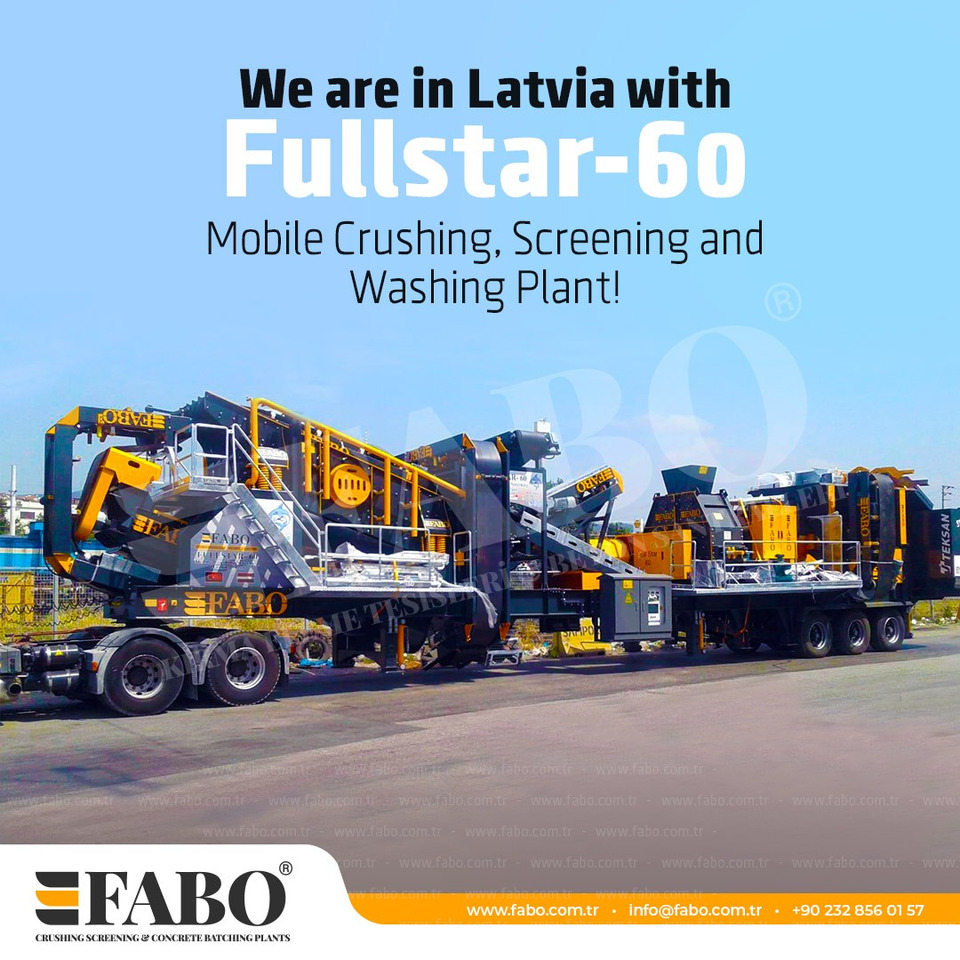 جديد كسارة متحركه FABO Mobile crusher: صور 14