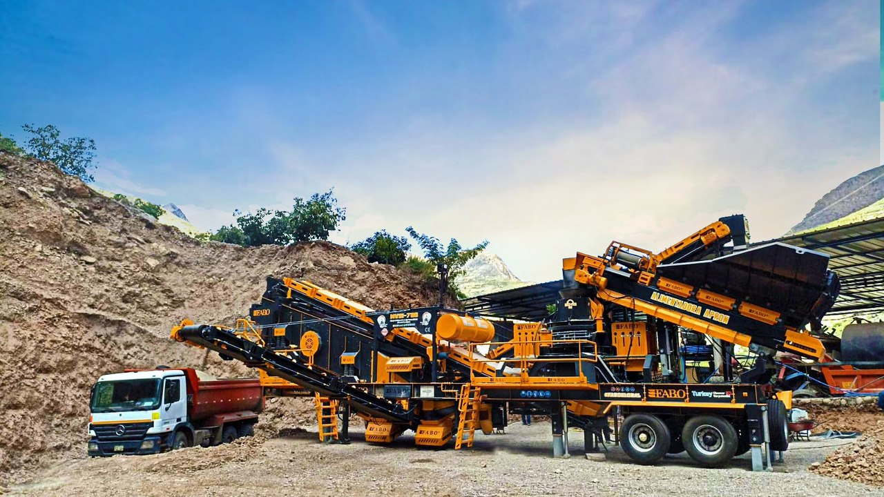 FABO Mobile crusher - كسارة متحركه: صور 2 FABO Mobile crusher - كسارة متحركه: صور 2