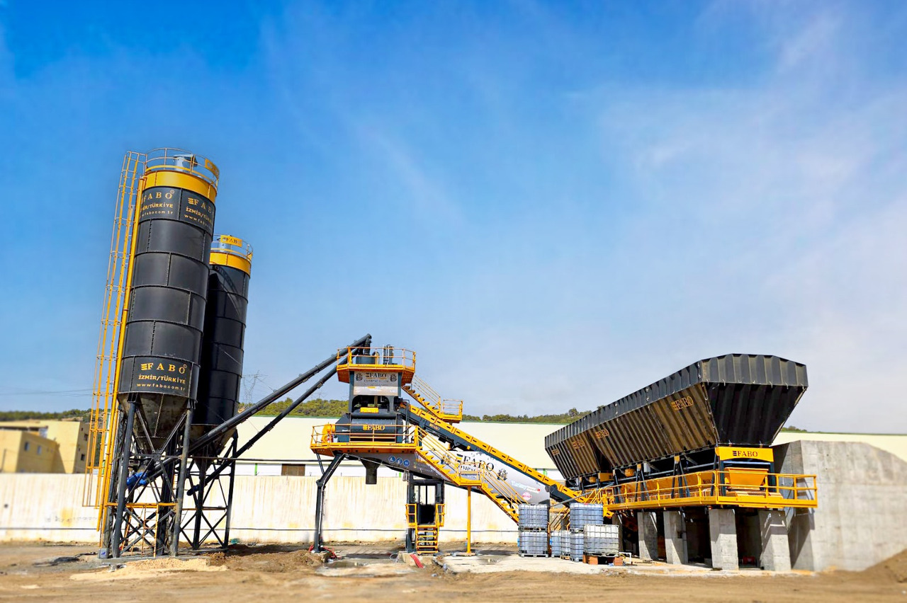 FABO compact concrete plant - مصنع خلط الخرسانة: صور 2 FABO compact concrete plant - مصنع خلط الخرسانة: صور 2