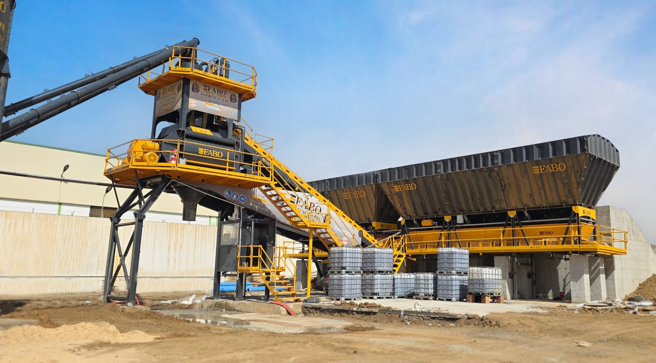 FABO compact concrete plant - مصنع خلط الخرسانة: صور 4 FABO compact concrete plant - مصنع خلط الخرسانة: صور 4