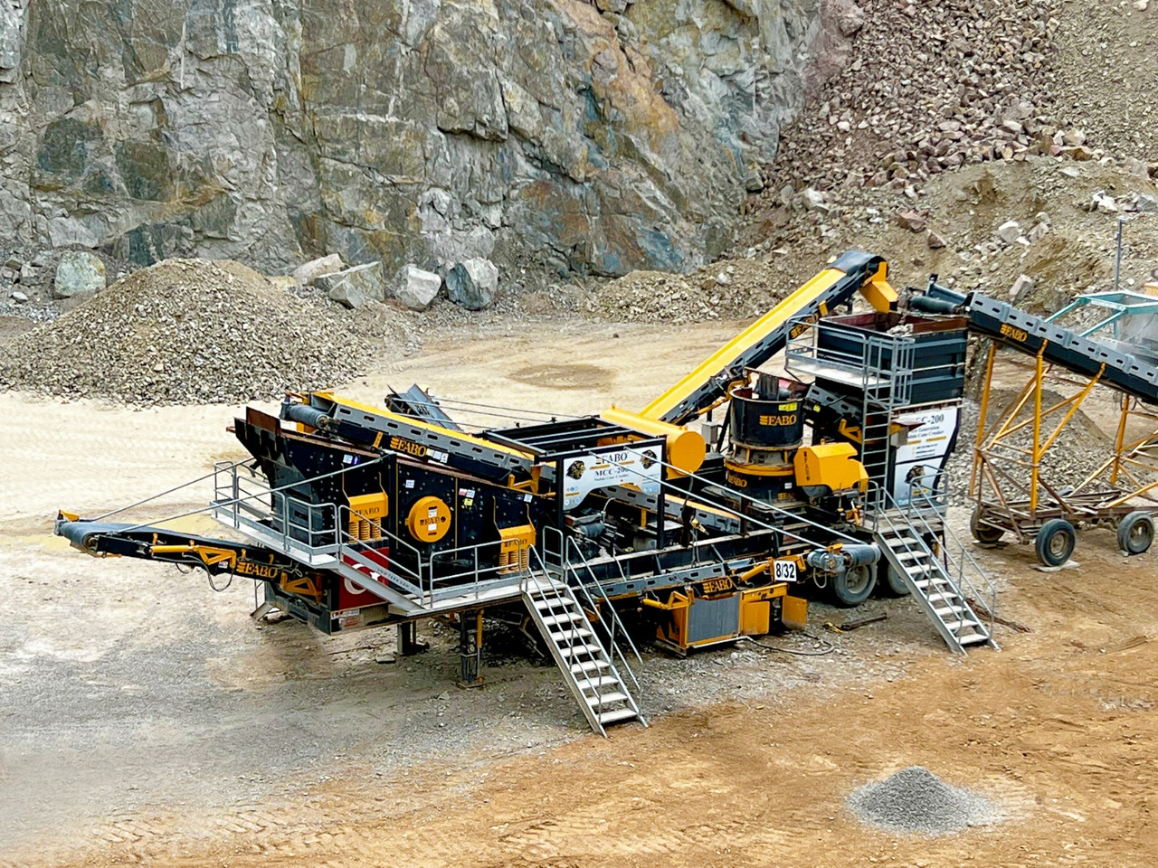 FABO mining machinery - crushing plant - ماكينات التعدين: صور 4 FABO mining machinery - crushing plant - ماكينات التعدين: صور 4