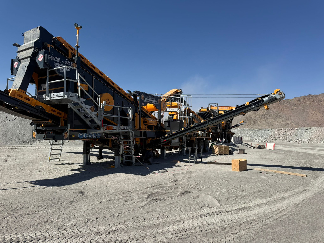 FABO mining machinery - crushing plant - ماكينات التعدين: صور 5 FABO mining machinery - crushing plant - ماكينات التعدين: صور 5
