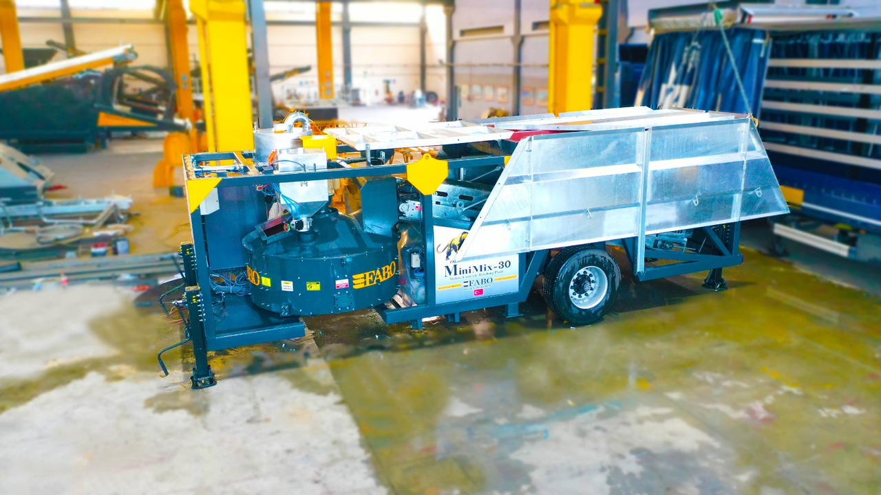 FABO mobile concrete batching plant - مصنع خلط الخرسانة: صور 4 FABO mobile concrete batching plant - مصنع خلط الخرسانة: صور 4