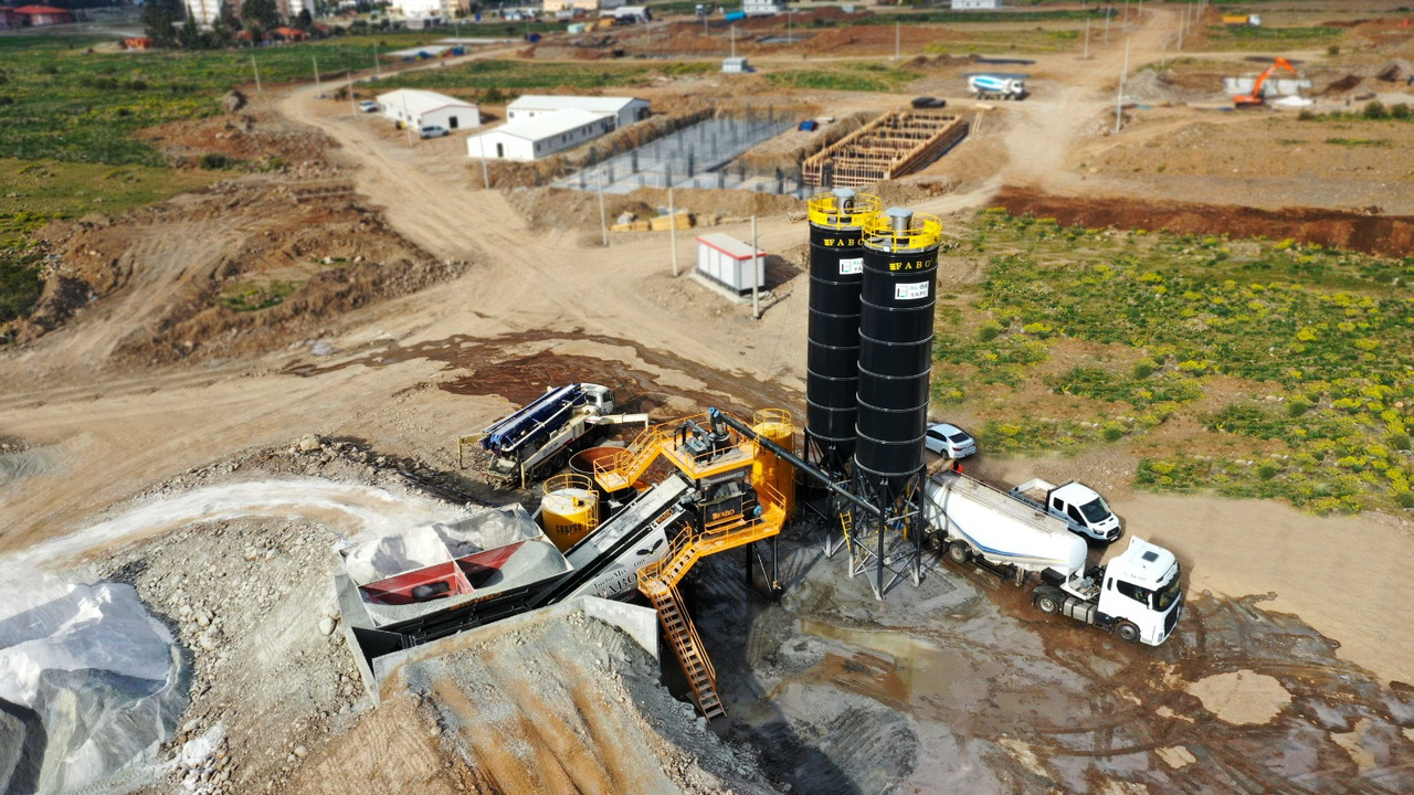 جديد مصنع خلط الخرسانة FABO mobile concrete batching plant: صور 7