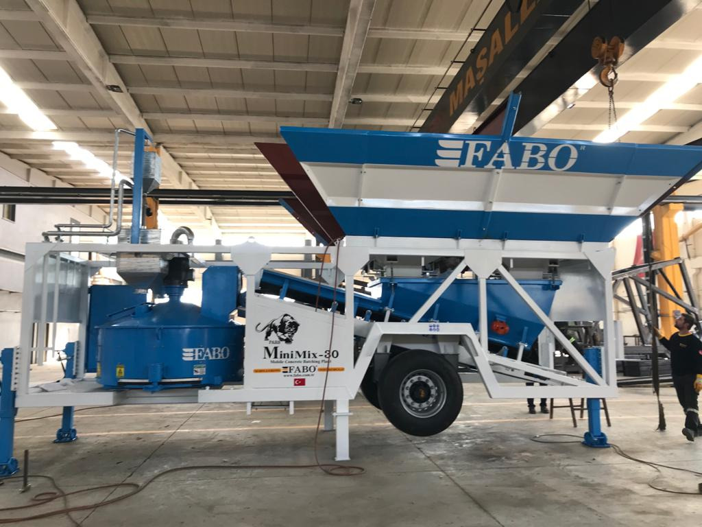 FABO mobile concrete batching plant - مصنع خلط الخرسانة: صور 4 FABO mobile concrete batching plant - مصنع خلط الخرسانة: صور 4