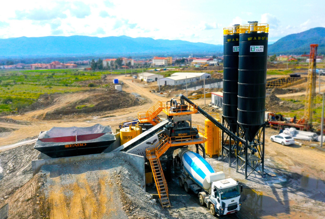 FABO mobile concrete batching plant - مصنع خلط الخرسانة: صور 2 FABO mobile concrete batching plant - مصنع خلط الخرسانة: صور 2