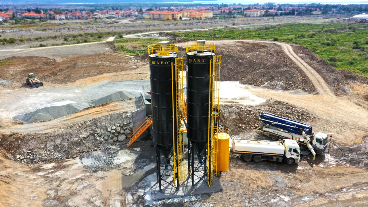 جديد مصنع خلط الخرسانة FABO mobile concrete batching plant: صور 16