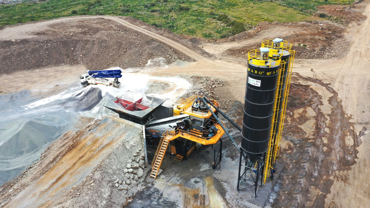 FABO mobile concrete batching plant - مصنع خلط الخرسانة: صور 5 FABO mobile concrete batching plant - مصنع خلط الخرسانة: صور 5