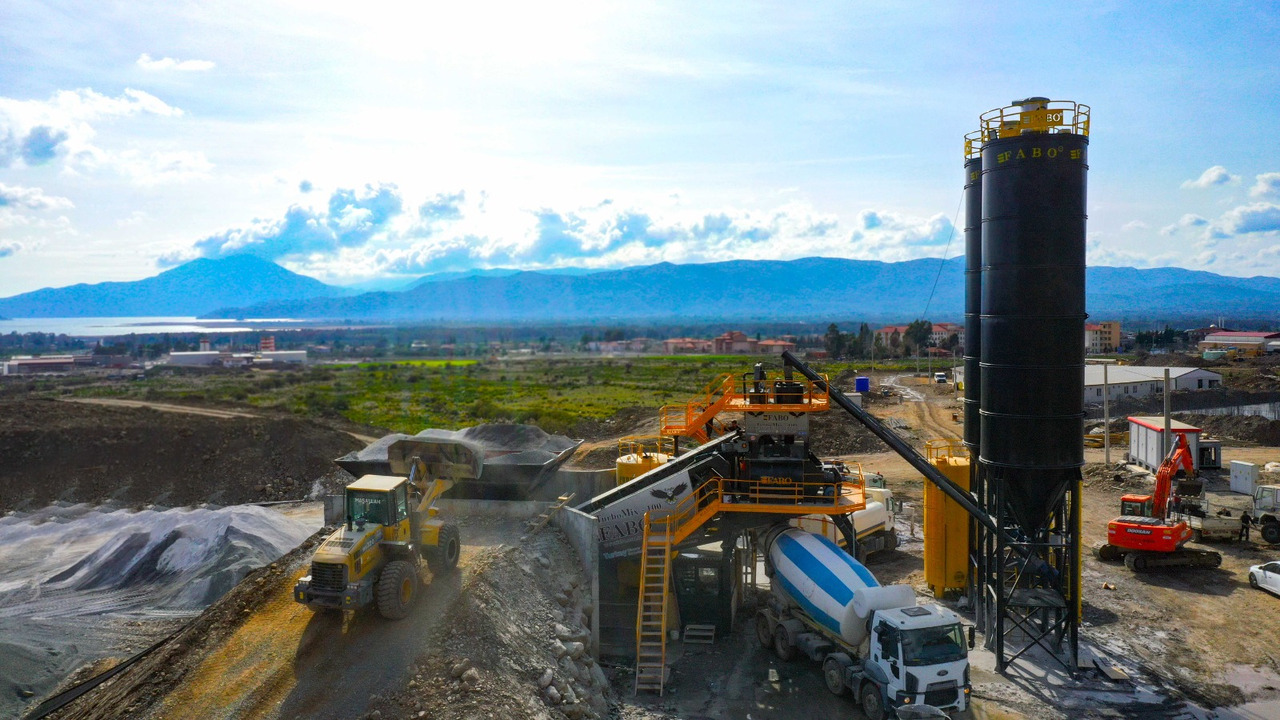 جديد مصنع خلط الخرسانة FABO mobile concrete batching plant: صور 13