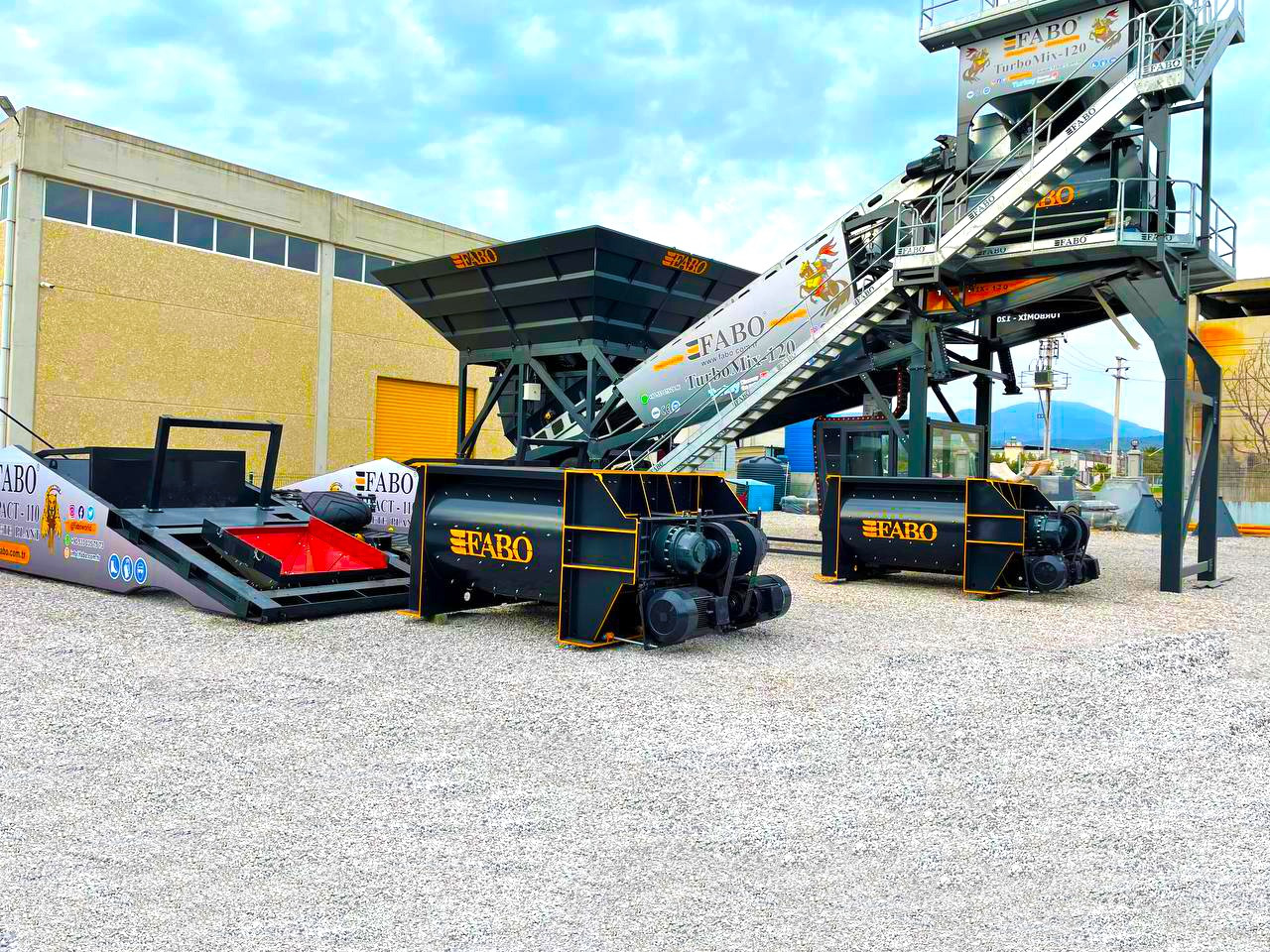 FABO twin shaft mixer - خلاطه اسمنت: صور 5 FABO twin shaft mixer - خلاطه اسمنت: صور 5