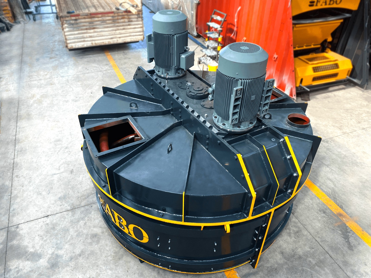 FABO twin shaft mixer - خلاطه اسمنت: صور 3 FABO twin shaft mixer - خلاطه اسمنت: صور 3
