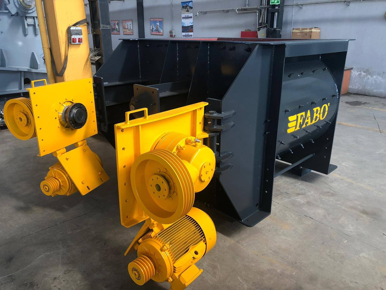 FABO twin shaft mixer - خلاطه اسمنت: صور 5 FABO twin shaft mixer - خلاطه اسمنت: صور 5