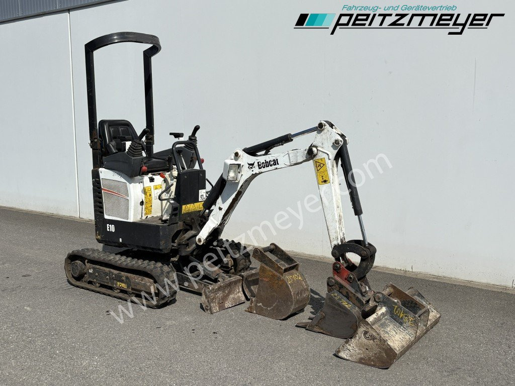 BOBCAT Minibagger E 10 verstellbares Fahrwerk 710 - 1.100 mm, - حفارة مصغرة: صور 2 BOBCAT Minibagger E 10 verstellbares Fahrwerk 710 - 1.100 mm, - حفارة مصغرة: صور 2