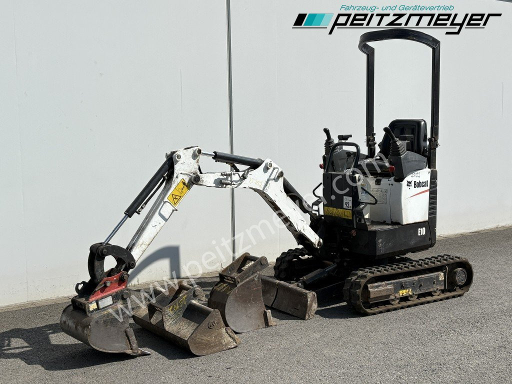BOBCAT Minibagger E 10 verstellbares Fahrwerk 710 - 1.100 mm, - حفارة مصغرة: صور 1 BOBCAT Minibagger E 10 verstellbares Fahrwerk 710 - 1.100 mm, - حفارة مصغرة: صور 1