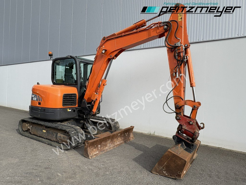 Doosan Kettenbagger DX 63-3 PowerTilt 070 , MS 03, mehrfach vorhanden - حفارة مصغرة: صور 2 Doosan Kettenbagger DX 63-3 PowerTilt 070 , MS 03, mehrfach vorhanden - حفارة مصغرة: صور 2