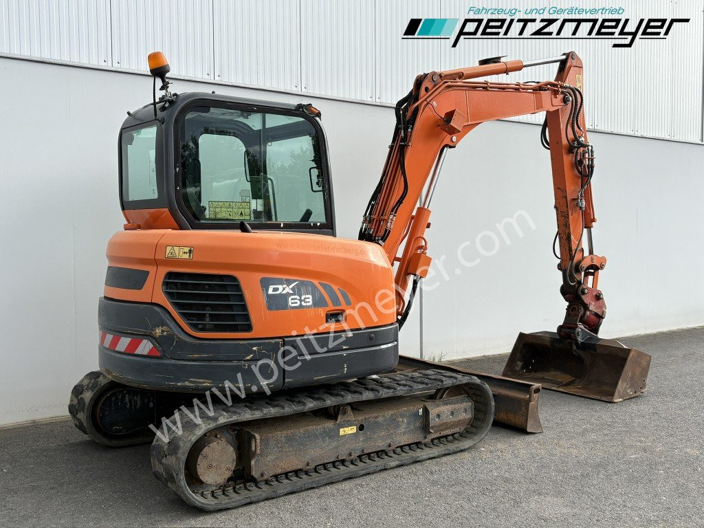 Doosan Kettenbagger DX 63-3 PowerTilt 070 , MS 03, mehrfach vorhanden - حفارة مصغرة: صور 4 Doosan Kettenbagger DX 63-3 PowerTilt 070 , MS 03, mehrfach vorhanden - حفارة مصغرة: صور 4