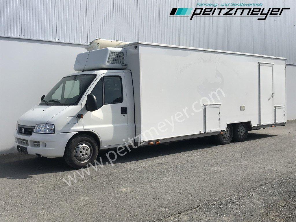 IVECO FIAT (I) Ducato Verkaufswagen 6,5 m - Motor neu vor 21 TKM + Kühltheke, Fritteuse - شاحنات طعام: صور 1 IVECO FIAT (I) Ducato Verkaufswagen 6,5 m - Motor neu vor 21 TKM + Kühltheke, Fritteuse - شاحنات طعام: صور 1